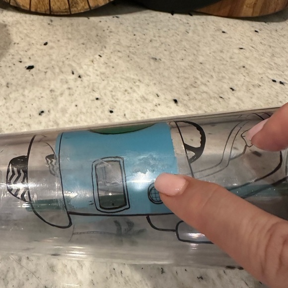 Starbucks VW Surfer Bus Acrylic Venti Cold Cup Tumbler 24 oz 2014 - Picture 6 of 8